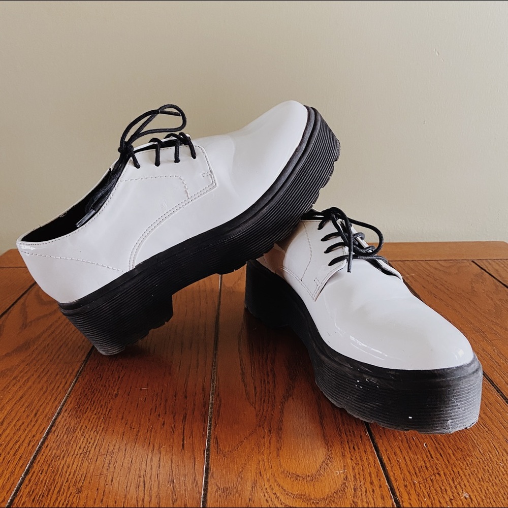 platform oxford shoes